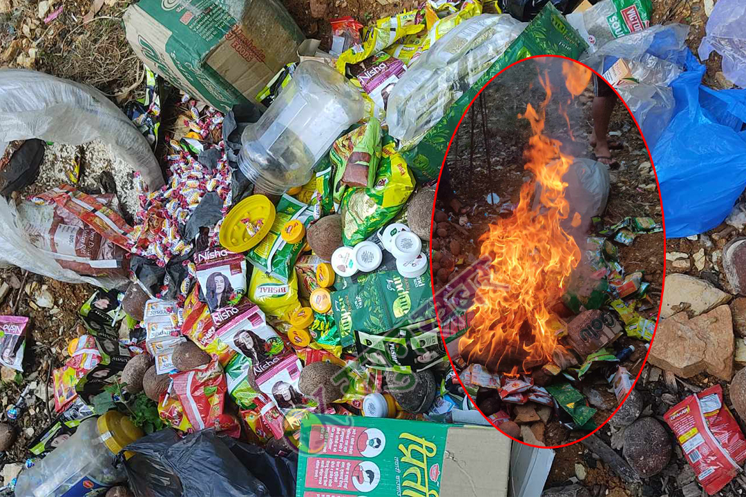 बैतडीमा बजार अनुगमन, म्याद नाघेका सामग्री बरामद गरी नष्ट 